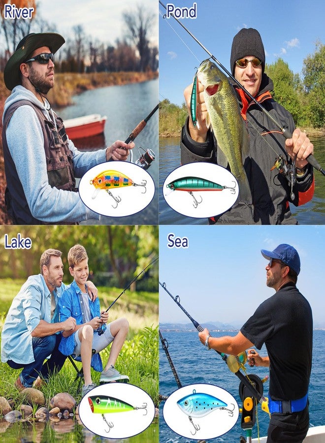 AWHETIE Fishing Advent Calendar 2025,24 Days Christmas Countdown,Fishing Lure Advent Calendar 2025 Men,Fishing Lures Set for Fisher Men Adult Teens Surprise - Image 4